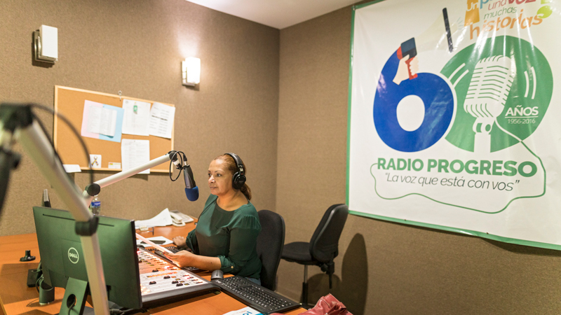 Radio Progreso, die Stimme der Armen