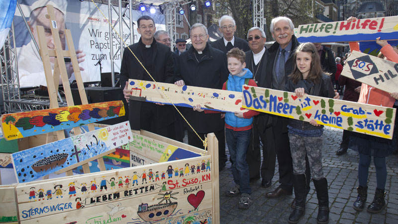 „Keine Angst vor Flüchtlingen und dem Islam“