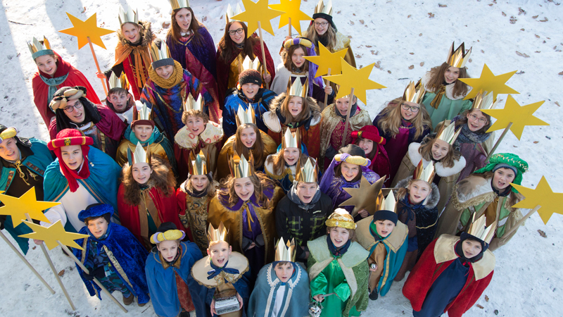 Sternsinger überschreiten die Milliarden-Euro-Grenze