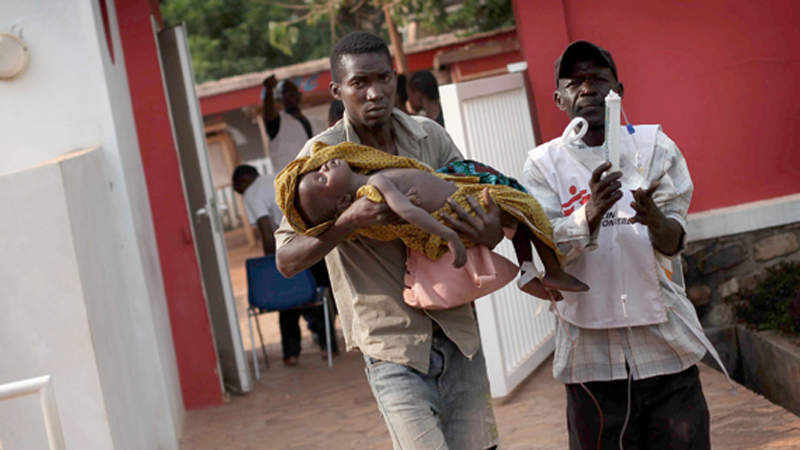 Humanitäre Katastrophe in Zentralafrika
