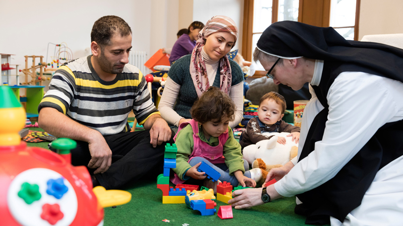 Die Kirche und die Flüchtlinge