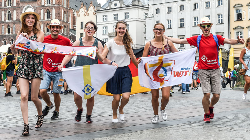 Sechs Tage beten und feiern