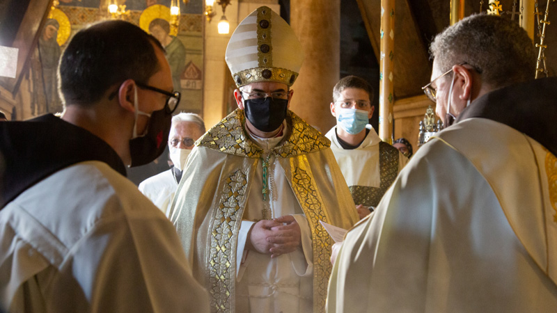 Neuer Lateinischer Patriarch von Jerusalem ins Amt eingeführt