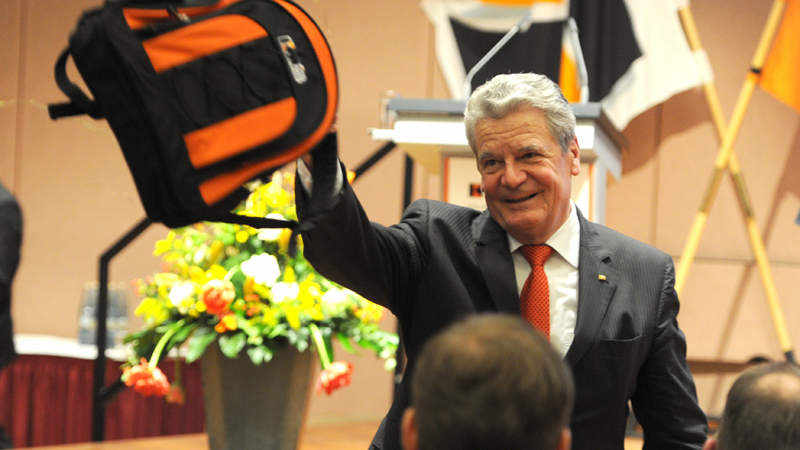 Gauck würdigt Adolph Kolping
