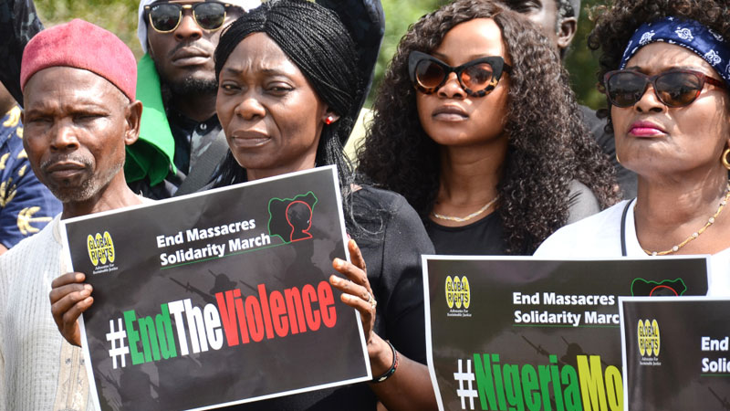 Ein Trauermarsch für Nigeria