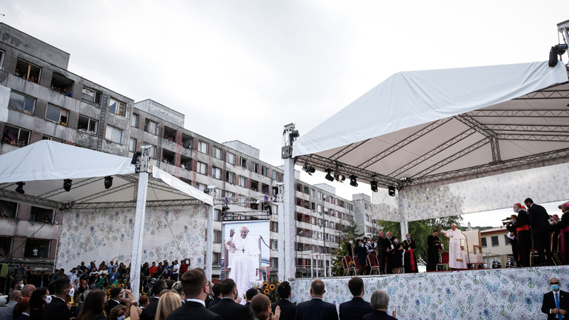 Papst macht Roma-Minderheit Mut: „Ihr seid im Herzen der Kirche“