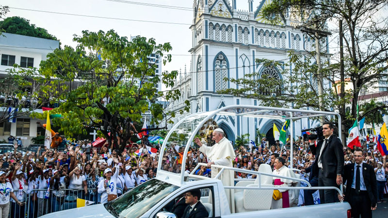 Papst kritisiert beim Weltjugendtag in Panama Korruption