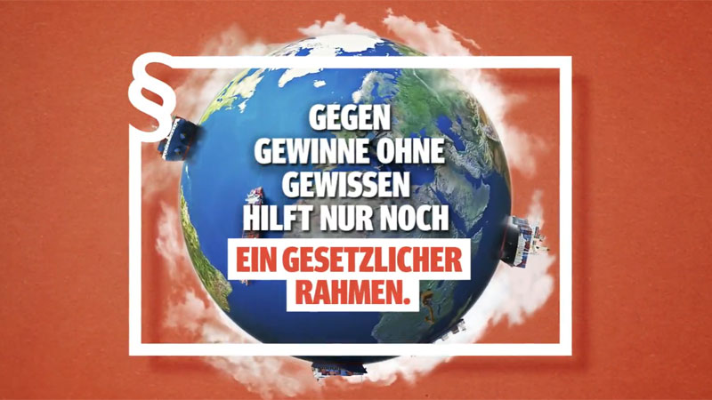 Unterstützung für Lieferkettengesetz wächst