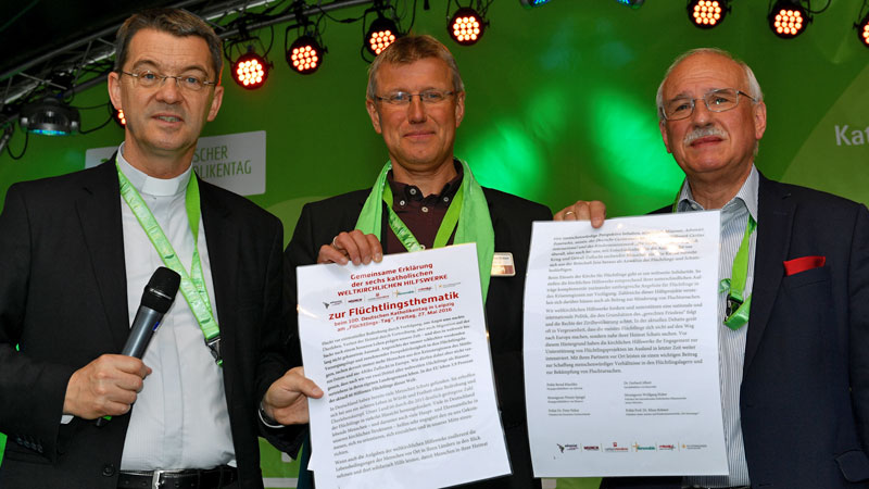 Weltweit solidarisch mit Flüchtlingen