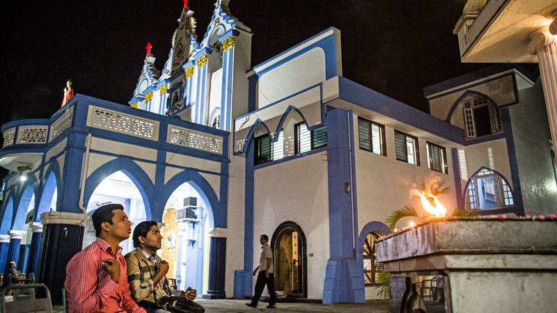 Christen in Indien protestieren gegen Wahl am Gründonnerstag 