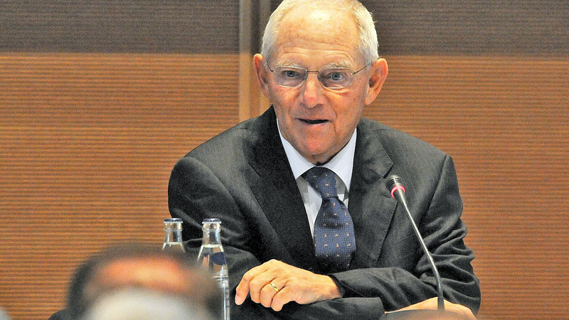 Schäuble und Bischöfe feiern 25 Jahre Renovabis