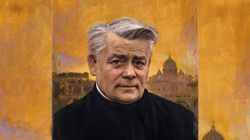 Pater Franziskus Jordan, Gründer der salvatorianischen Gemeinschaften. Bild: Raúl Berzosa / Generalat der Salvatorianer, Rom