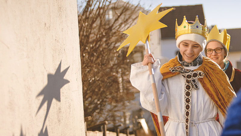 Sternsinger sind in diesem Jahr auch „Friedensbringer“