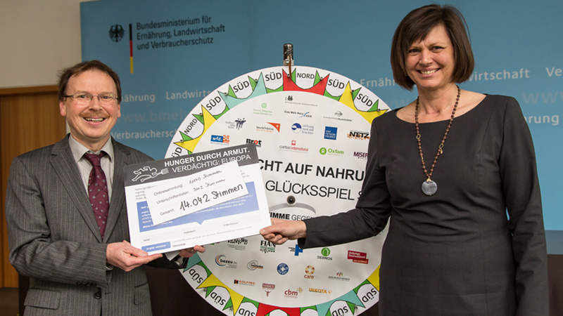 Recht auf Nahrung darf kein Glücksspiel sein