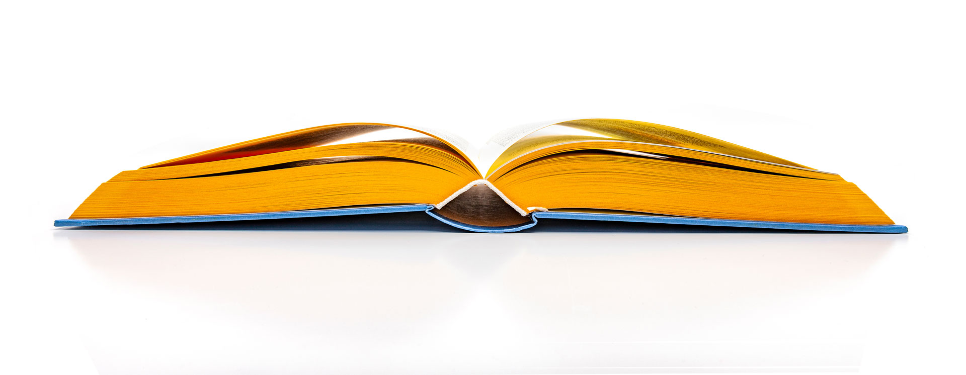 Ein aufgeschlagenes Buch