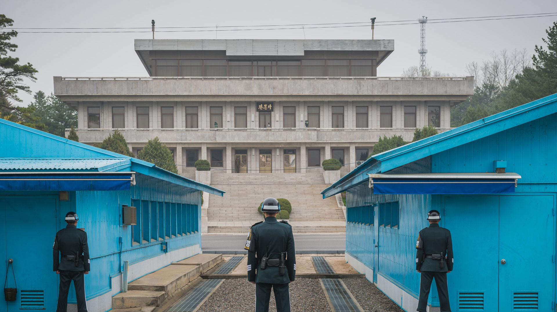  The Demilitarized Zone, or DMZ, on the border between North and South Korea. 