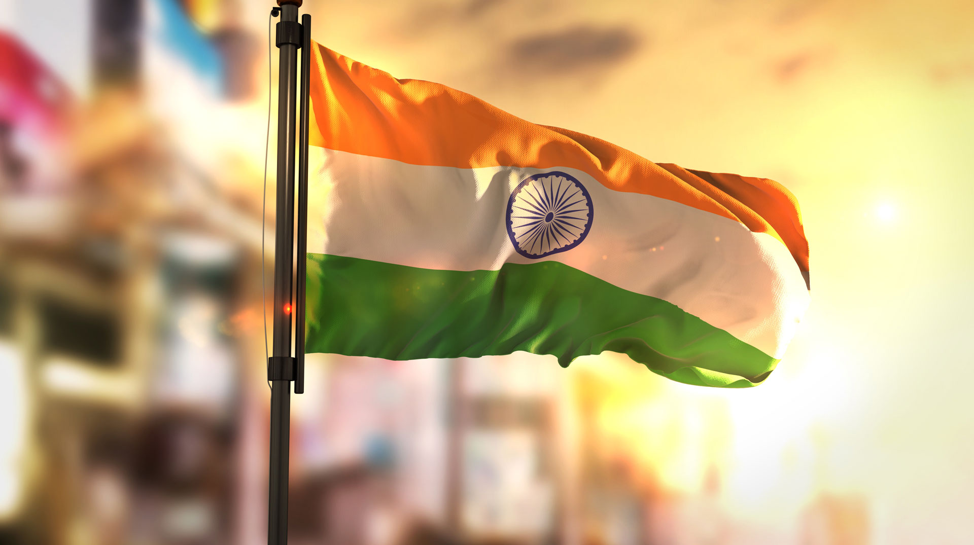 Fahne/Nationalflagge Indiens
