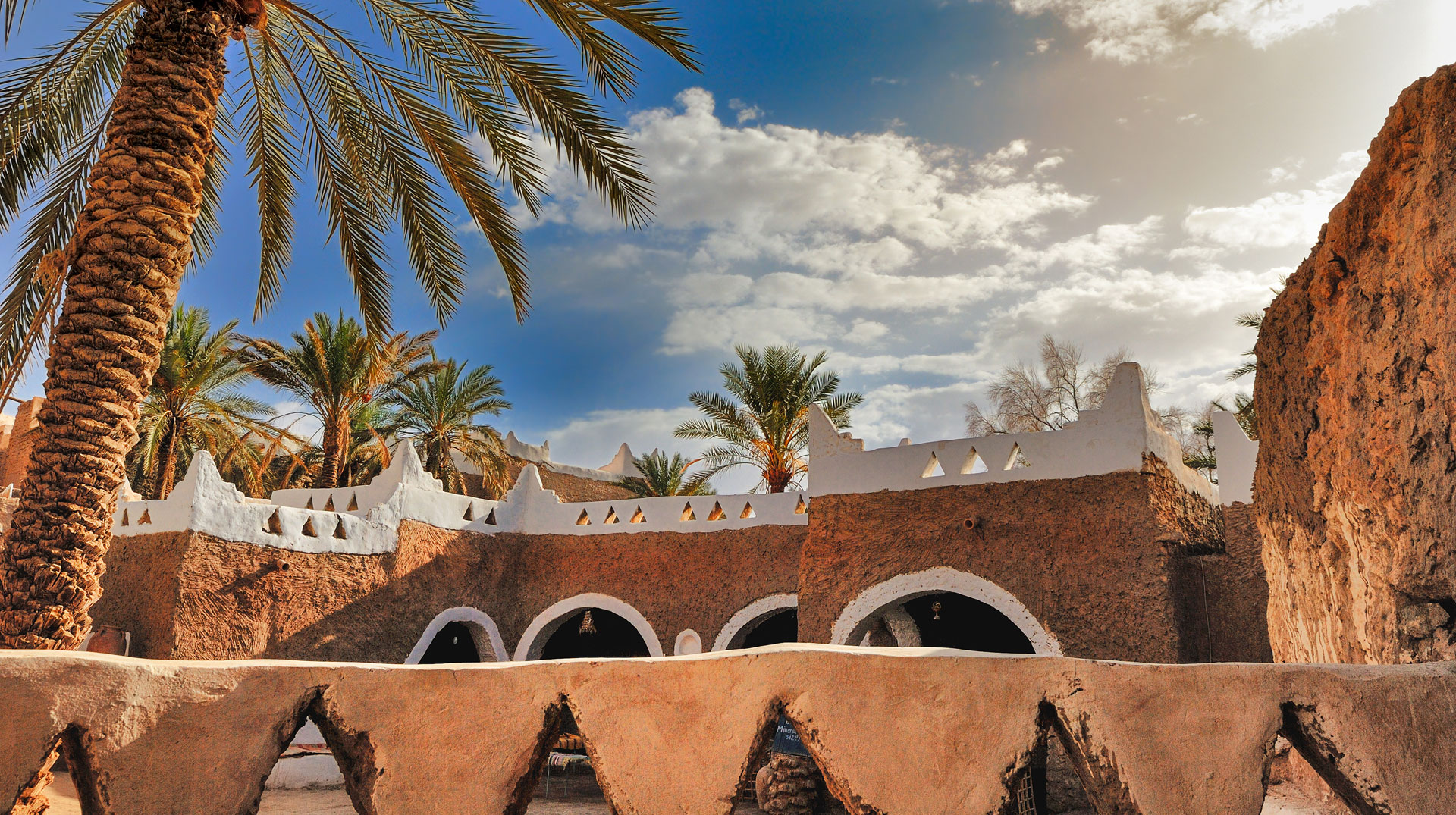 Ghadames, ancient berber city, Libya, UNESCO wold heritage site. The pearl of the desert.