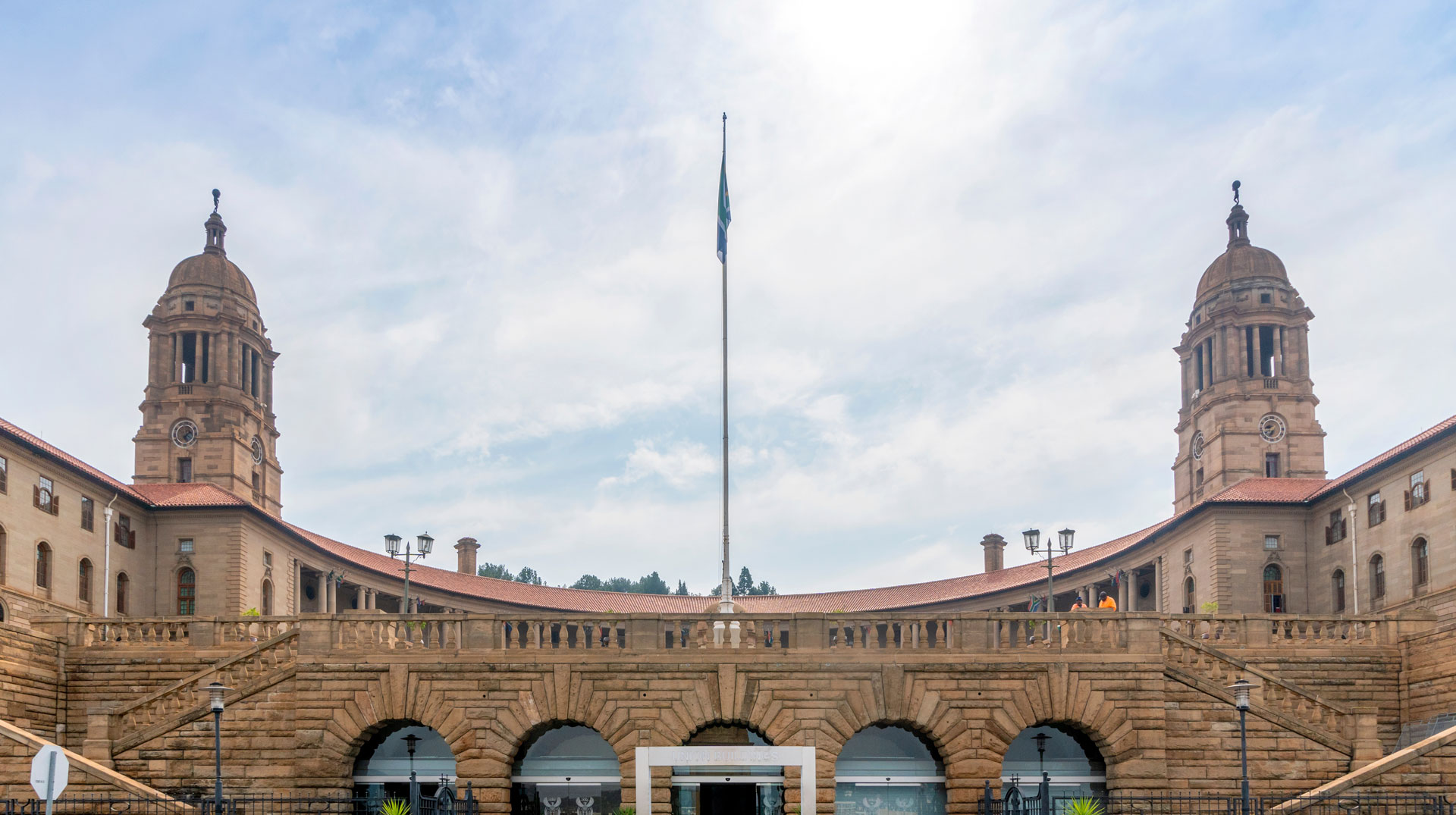 Union Buildings, Präsidentenpalast in Pretoria (Südafrika)