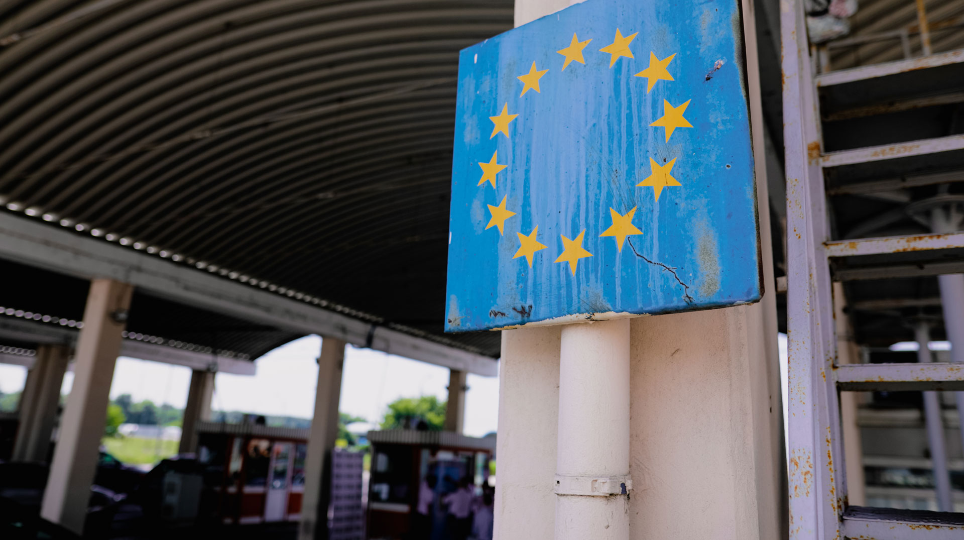 EU-Grenze, Schengen-Raum, Grenzübergang