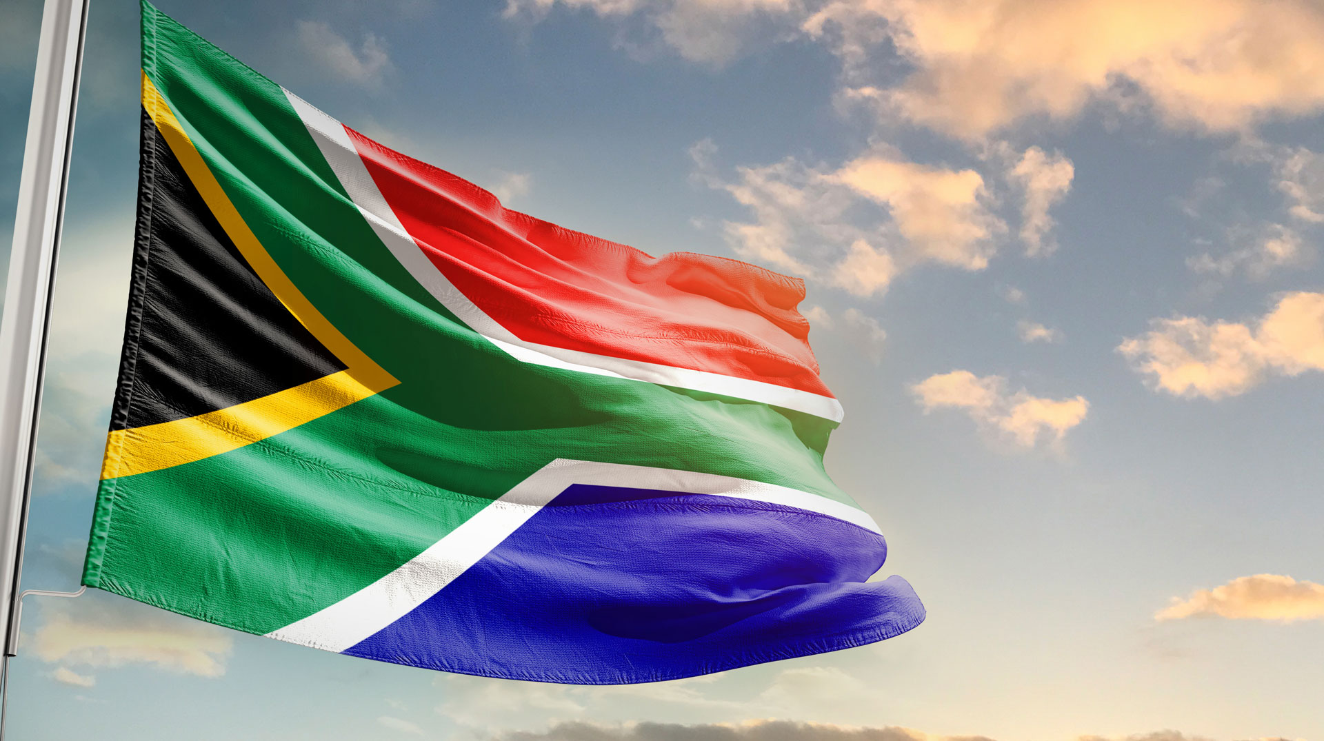 Flagge von Südafrika