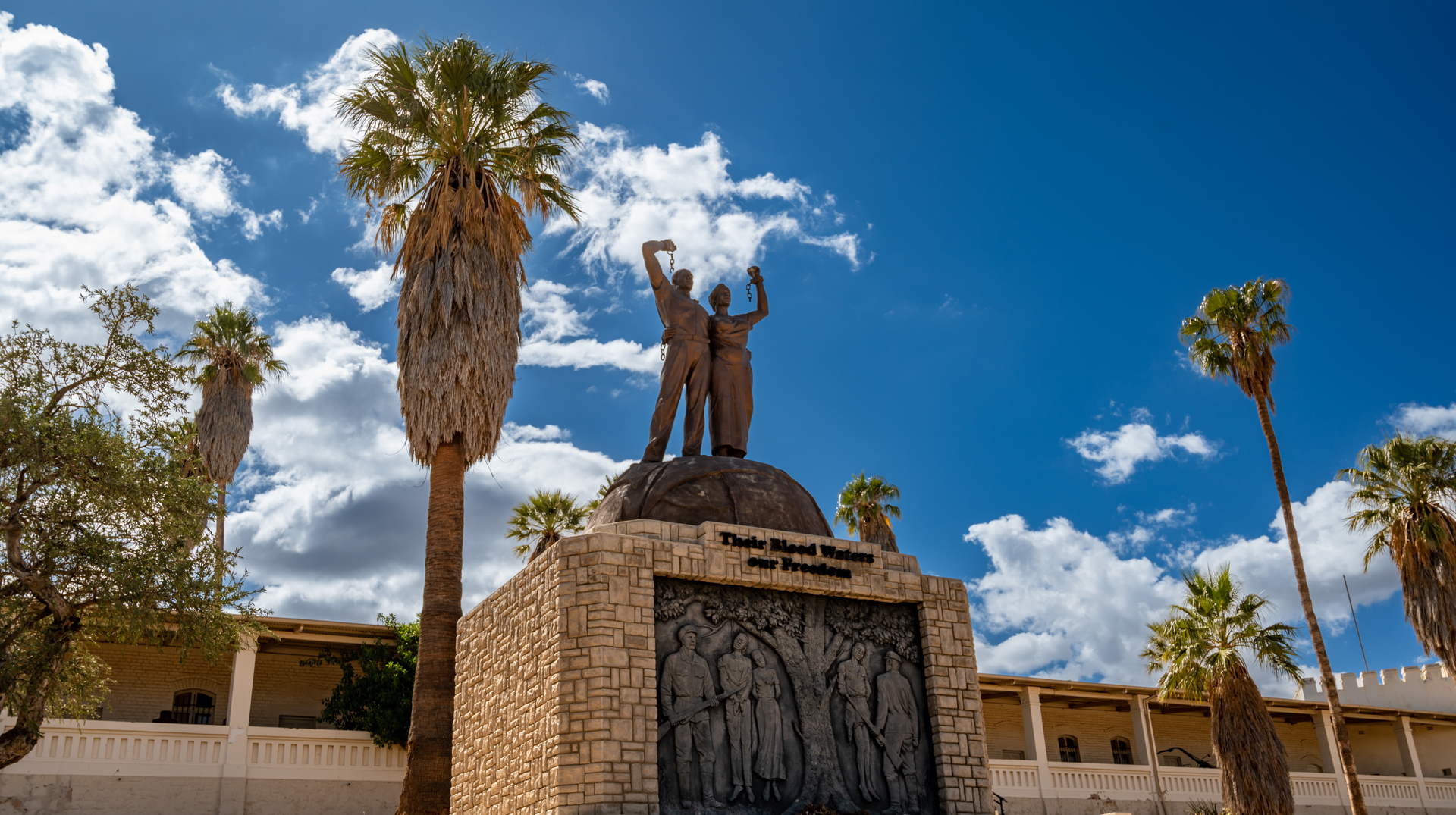Mahnmal für die Unabhängigkeitskämpfer in Windhuk, Namibia