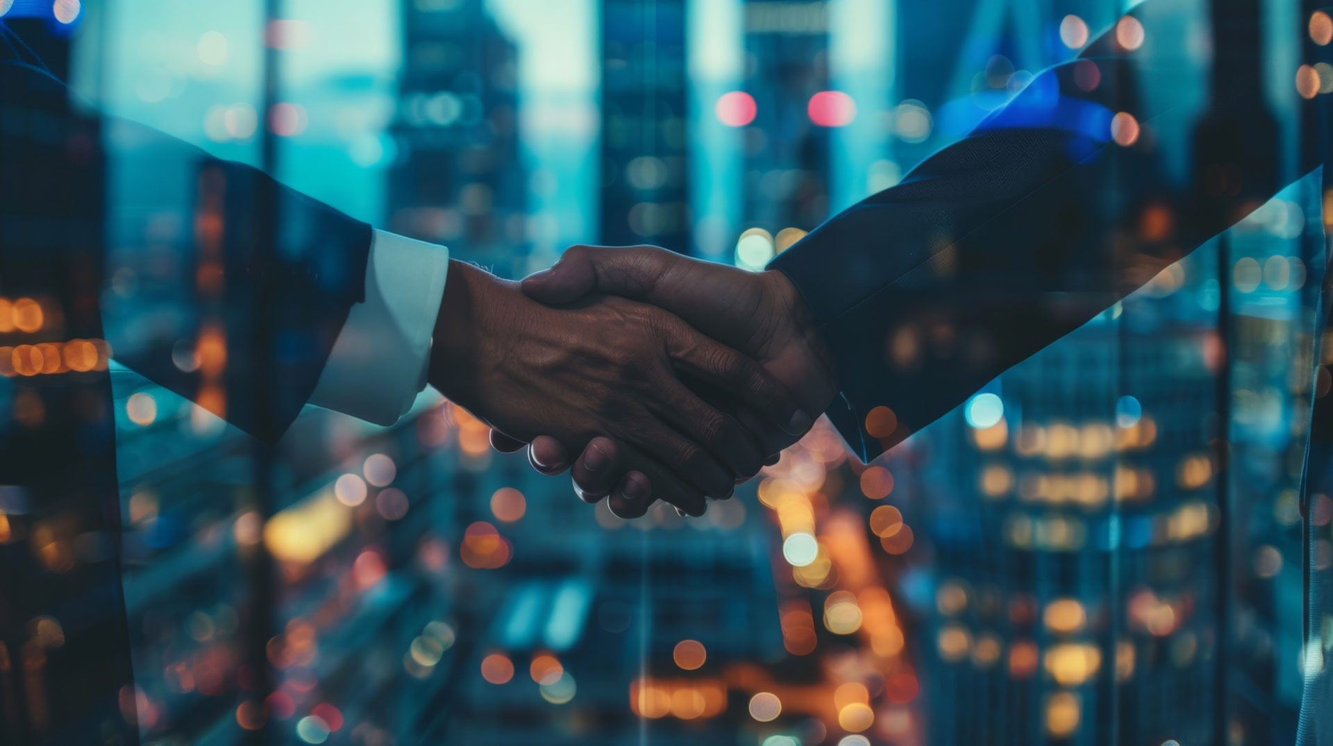 Symbolbild Korruption Hände schütteln Handshake Nepotismus Vetternwirtschaft