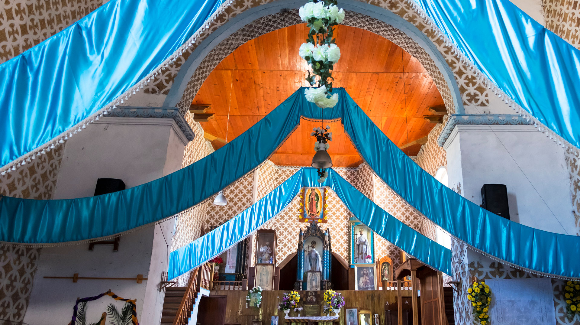 Die Kirche in Sitalá in Chiapas.