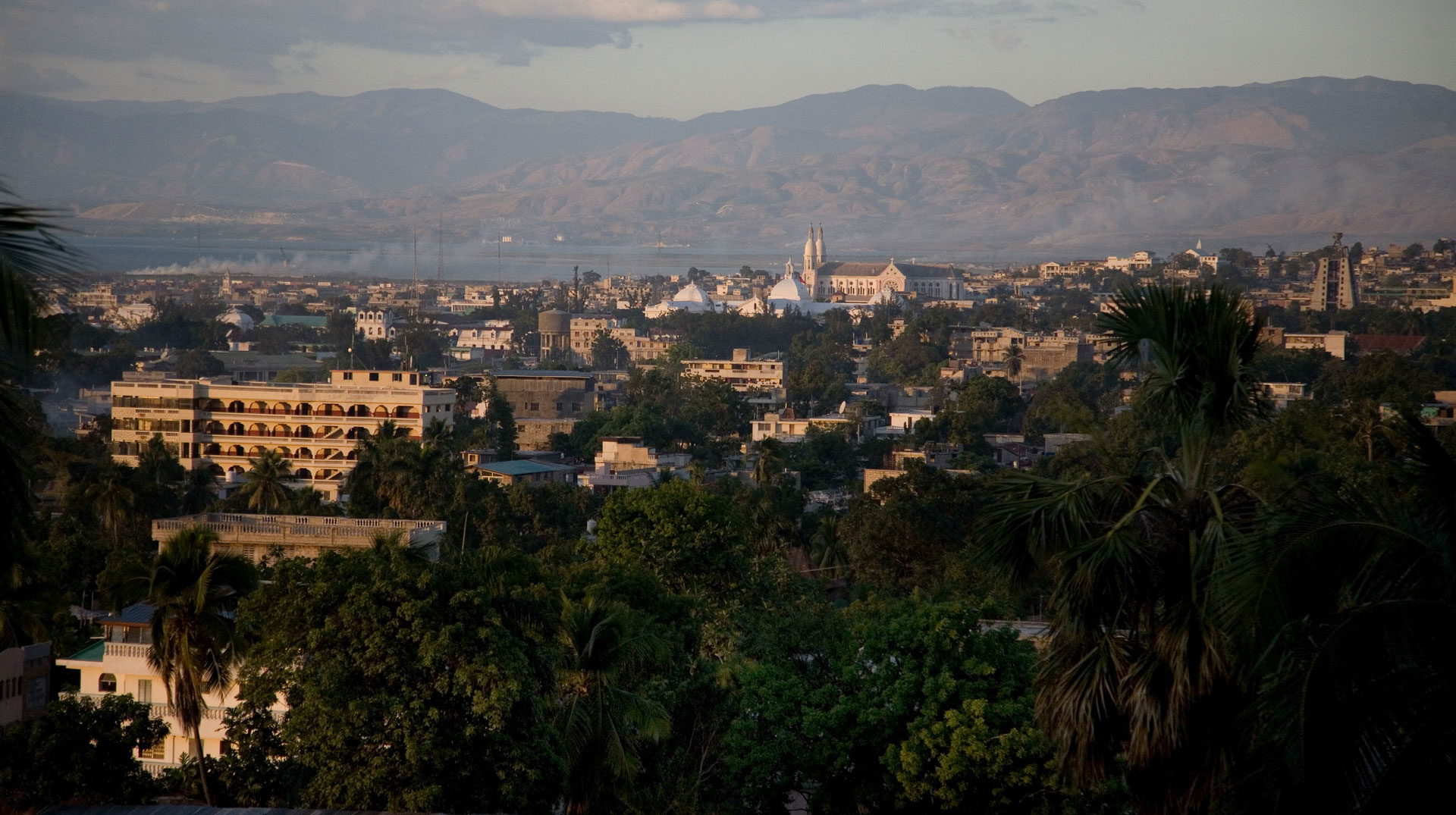 Panoramablick auf Port au Prince