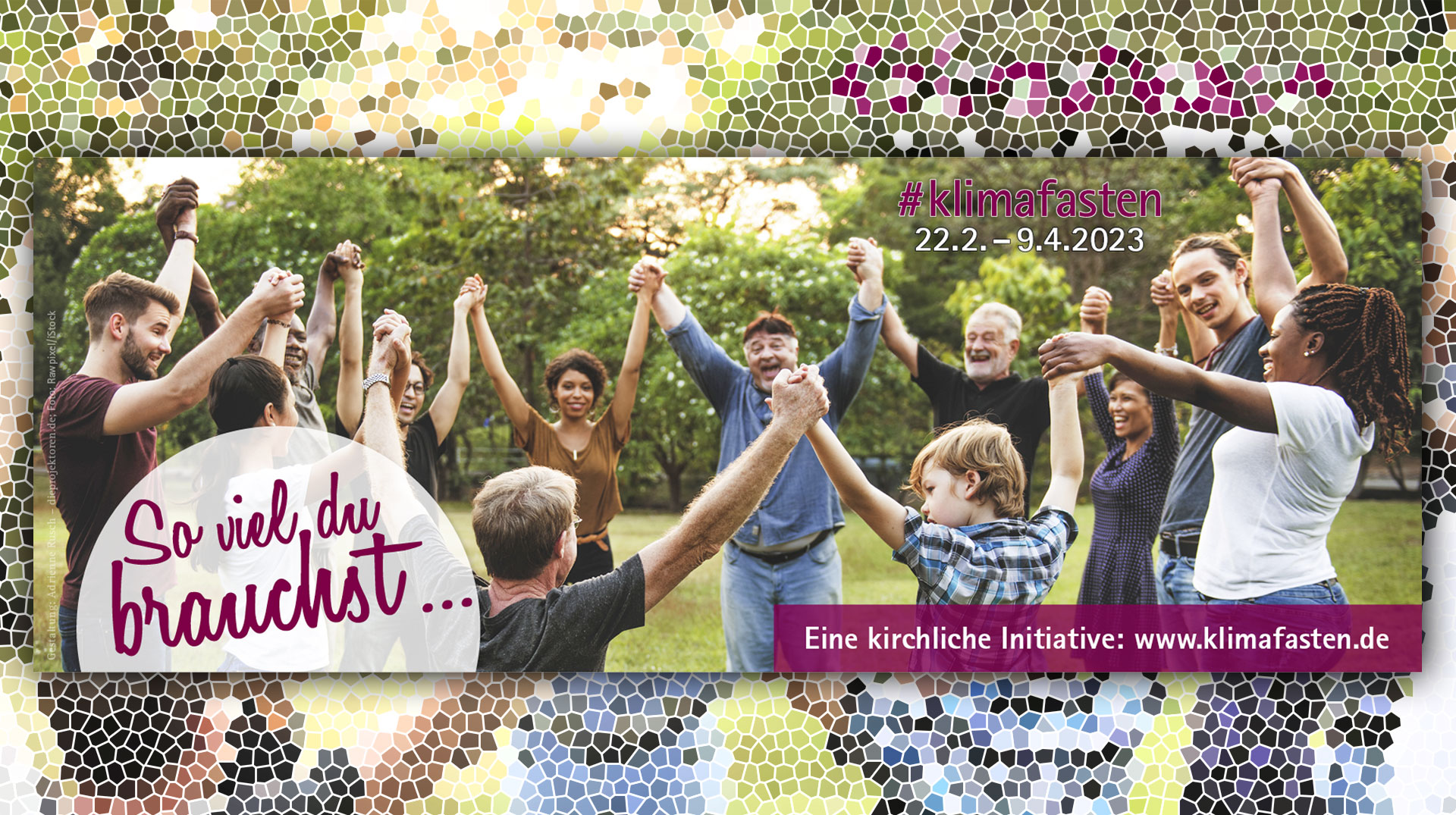 So viel du brauchst, klimafasten.de, 22.2.-9.4.2023
