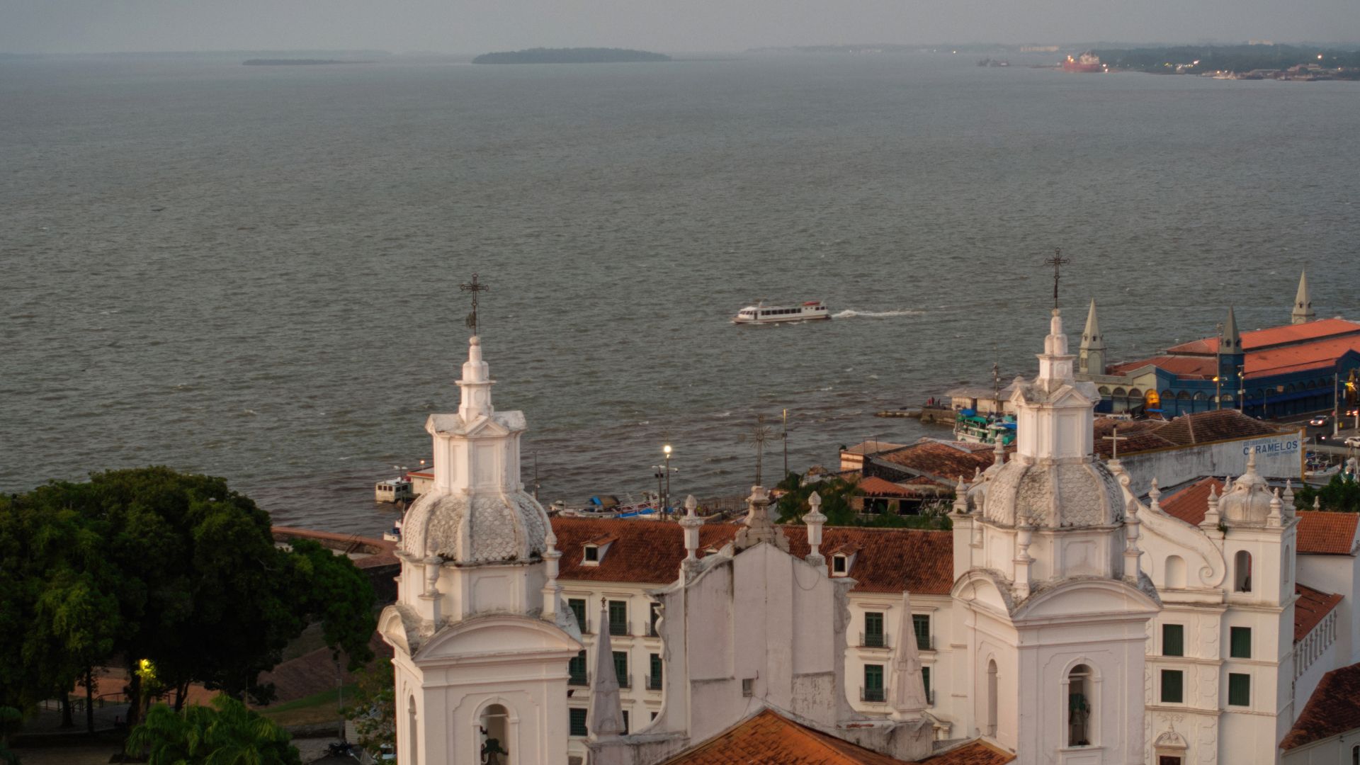 Luftbild von Belem (Brasilien)