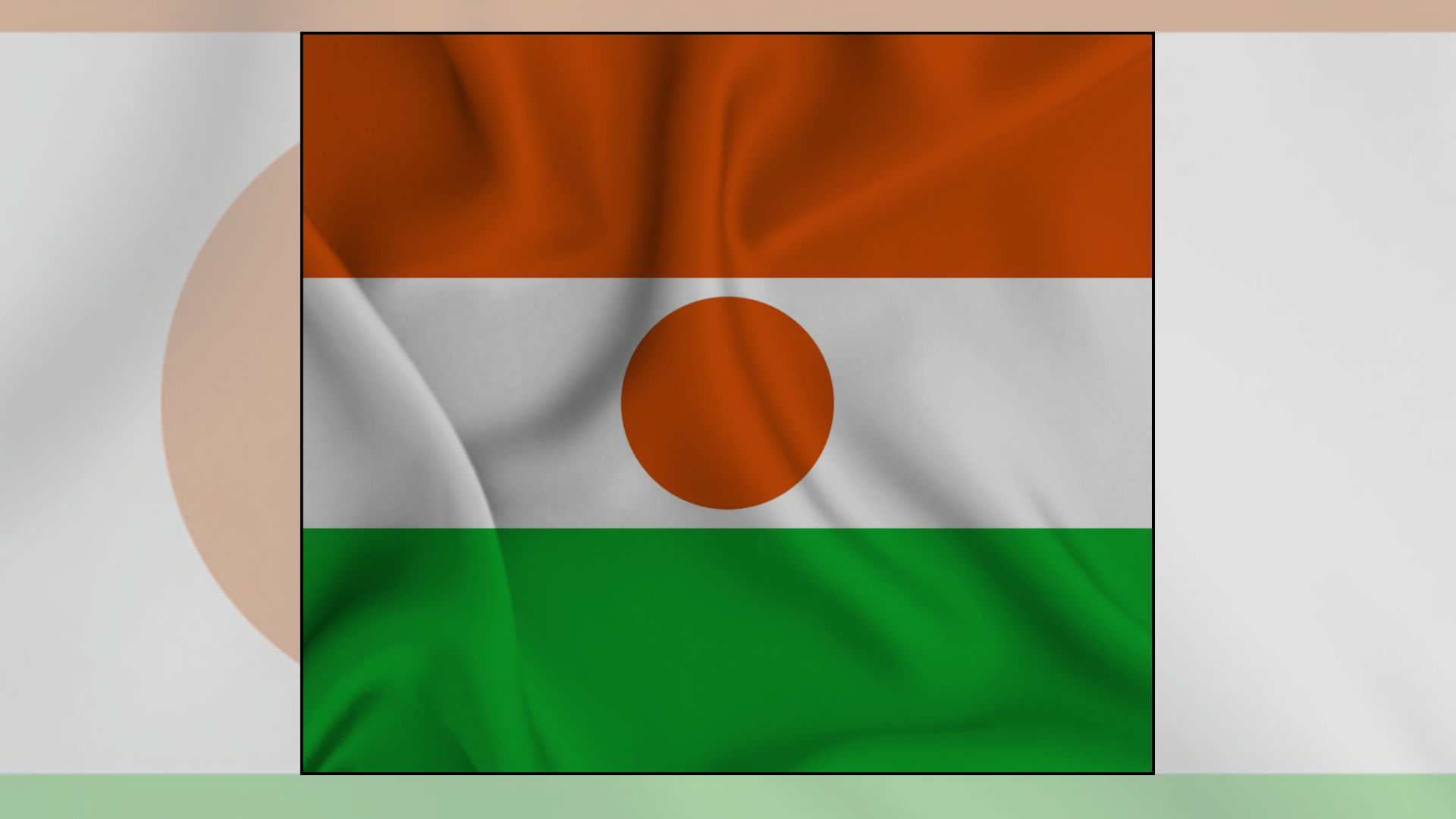 Flagge von Niger