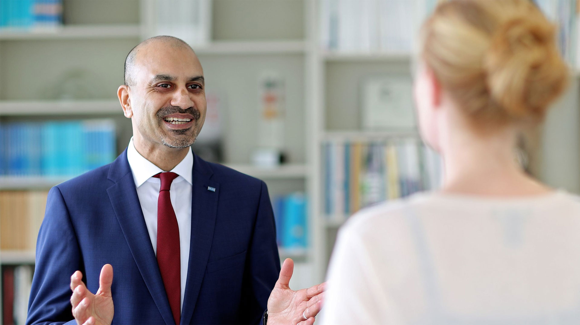 DAAD-Präsident Prof. Dr. Joybrato Mukherjee, Rektor der Universität zu Köln