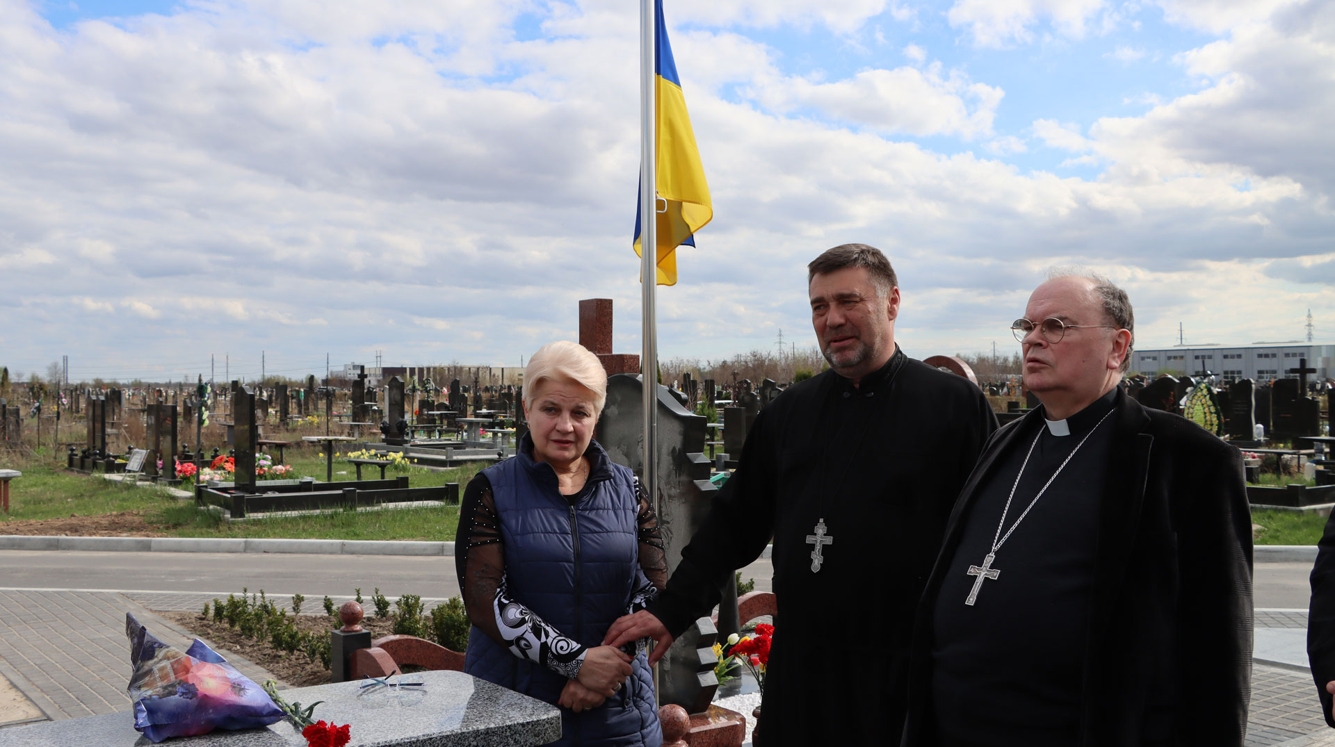 Weltkirche-Bischof Bertram Meier in der Ukraine