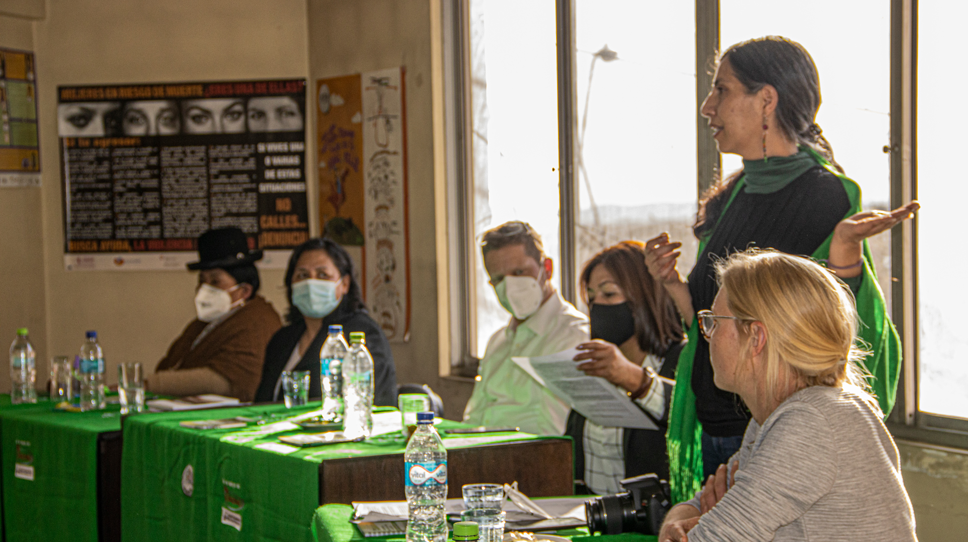 Bernarda Ferreira, Koordinatorin des Eirene-Projektes bei OMAK