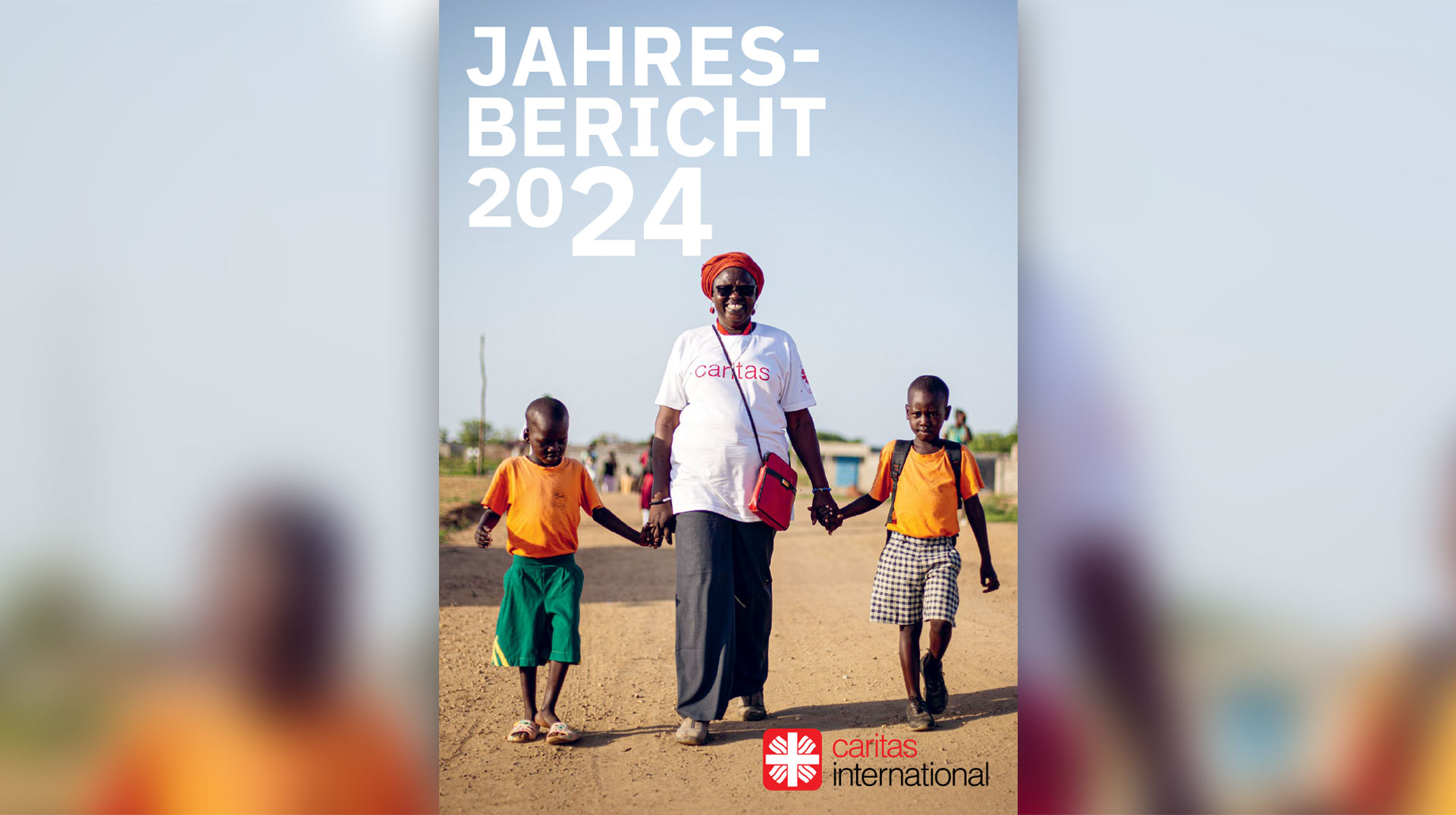 Cover Jahresbericht Caritas international 2024