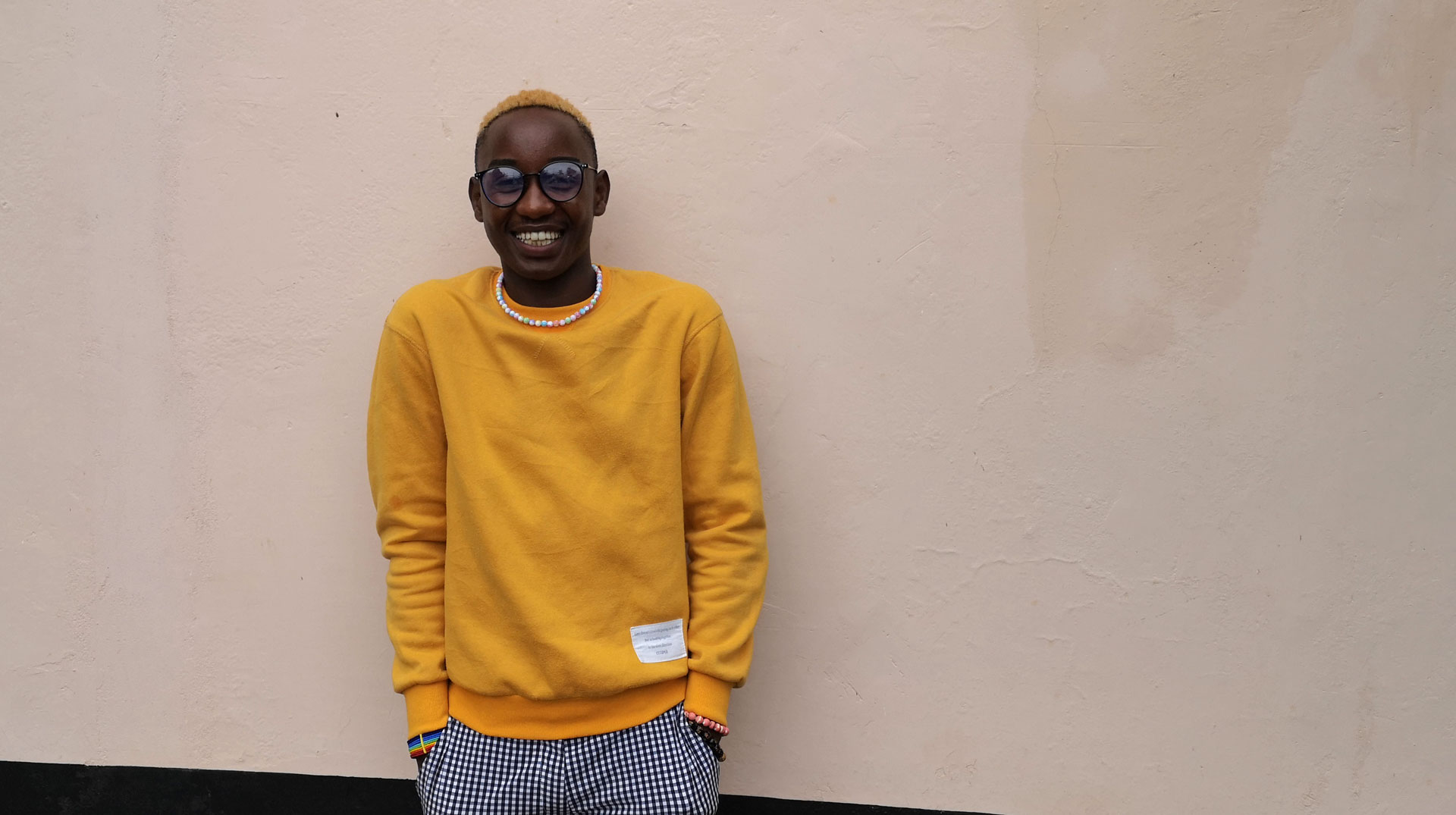 Kelvin Njeri engagiert sich bei der Menschenrechtsorganisation PEMA.