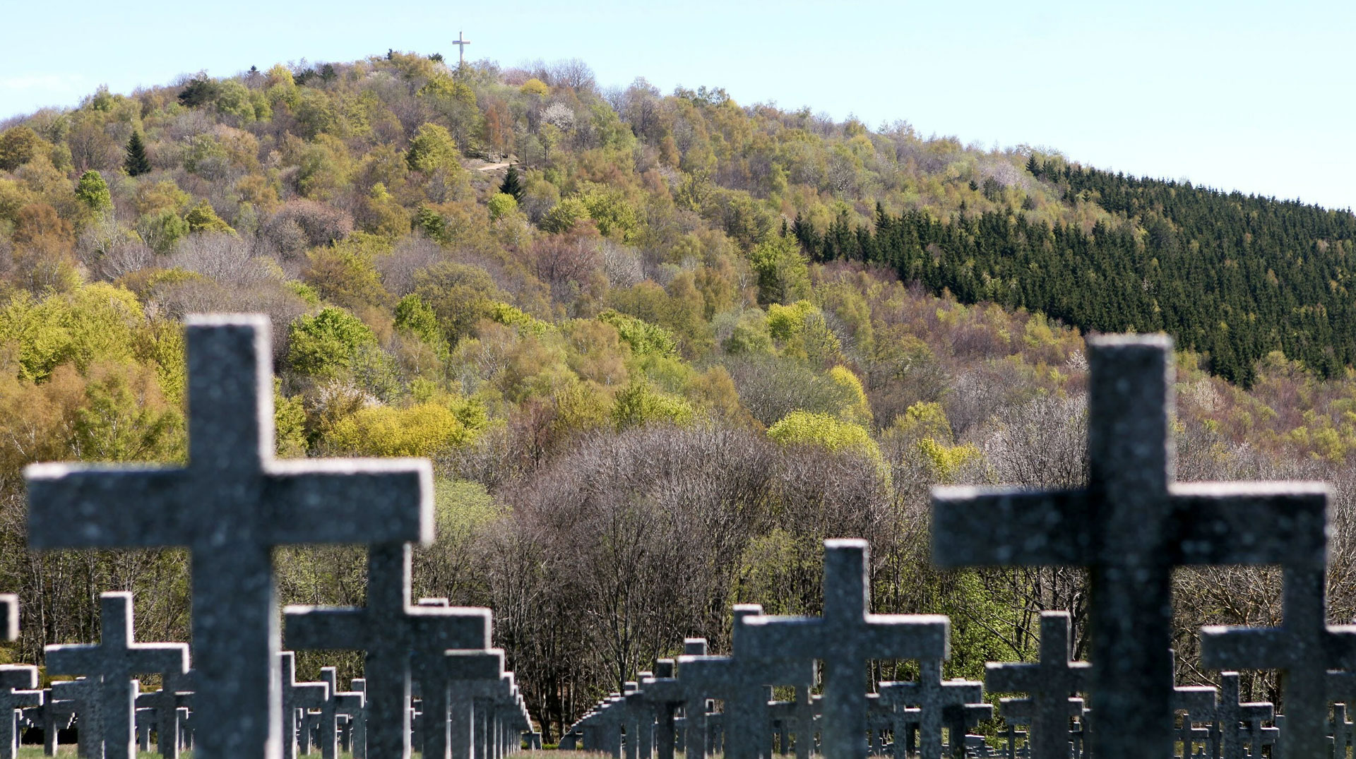 Kriegsgräber in Hartmanswiller (Frankreich)
