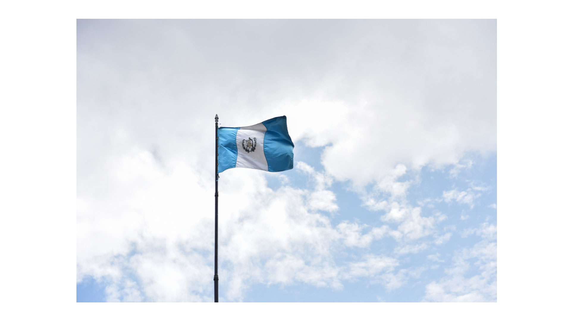 Flagge von Guatemala. KNA/Elisabeth Schomaker