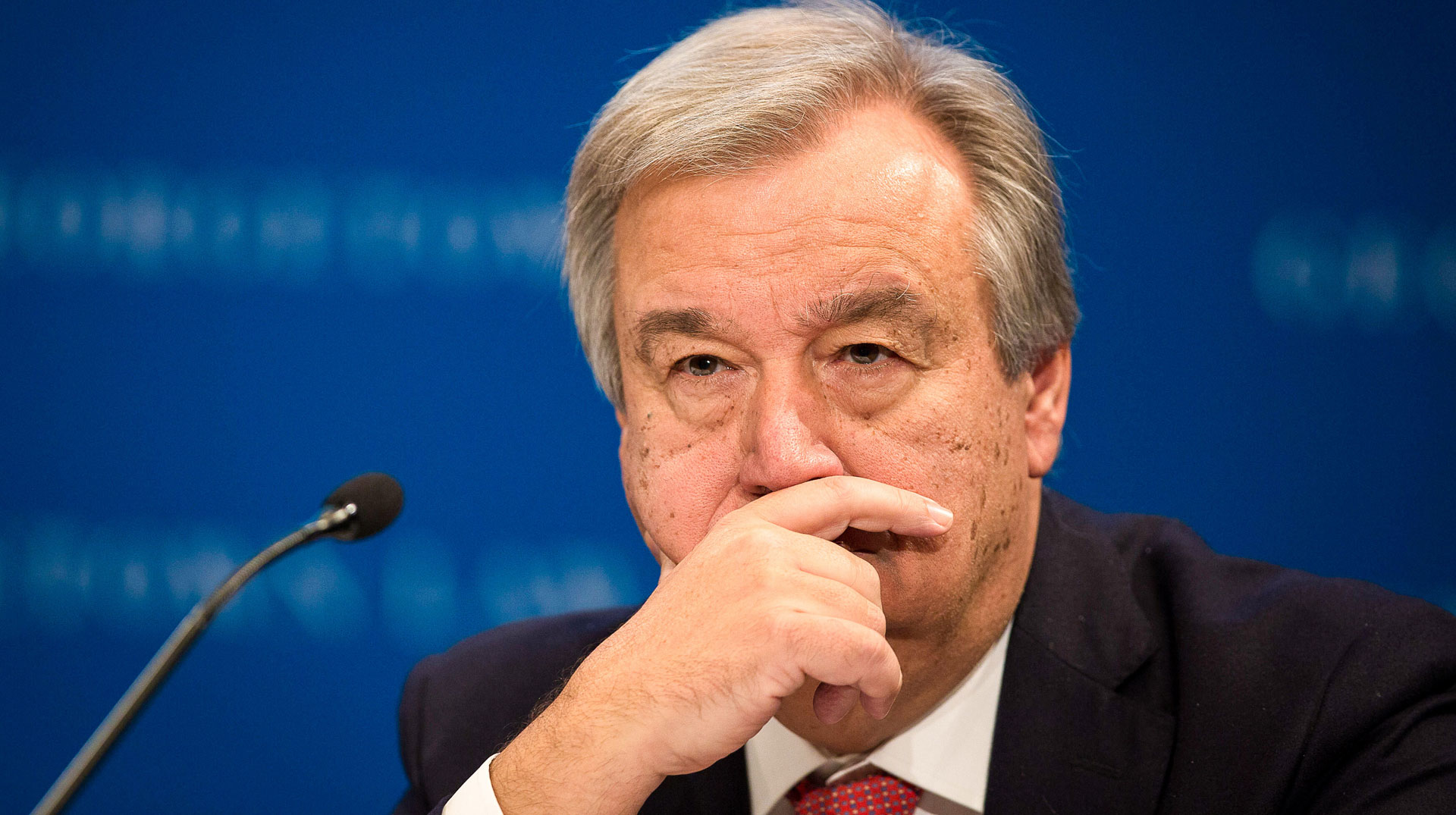UN-Generalsekretär Antonio Guterres 2015