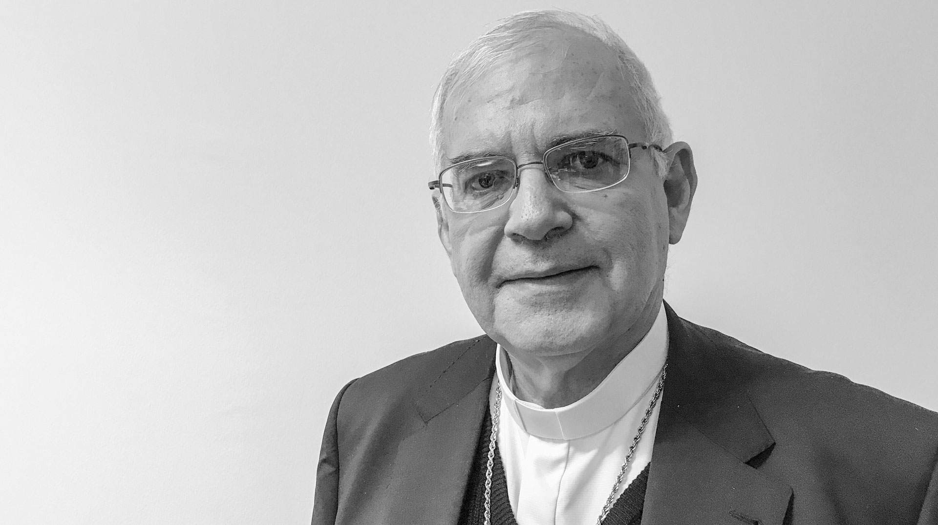 Mario del Valle Moronta Rodriguez, Bischof von San Cristobal de Venezuela, am 10. Dezember 2019 in Berlin.