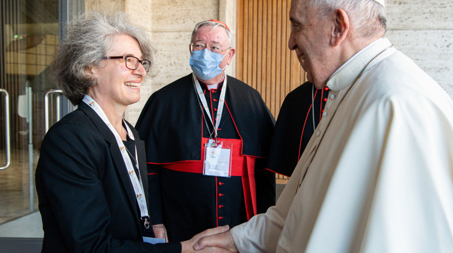 Papst Franziskus Nathalie Becquart Jean-Claude Hollerich