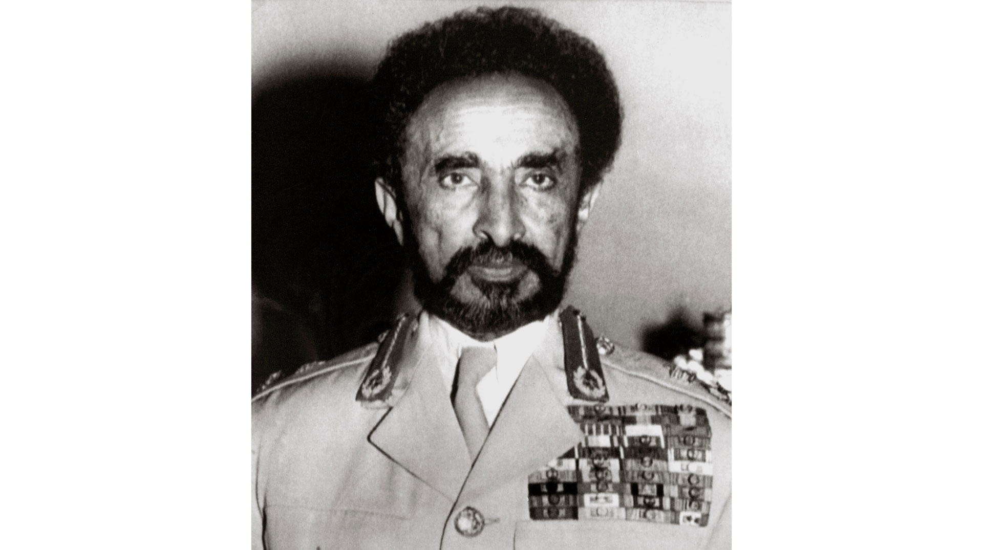 Haile Selassie, Kaiser von Äthiopien (Aufnahmedatum unbekannt).