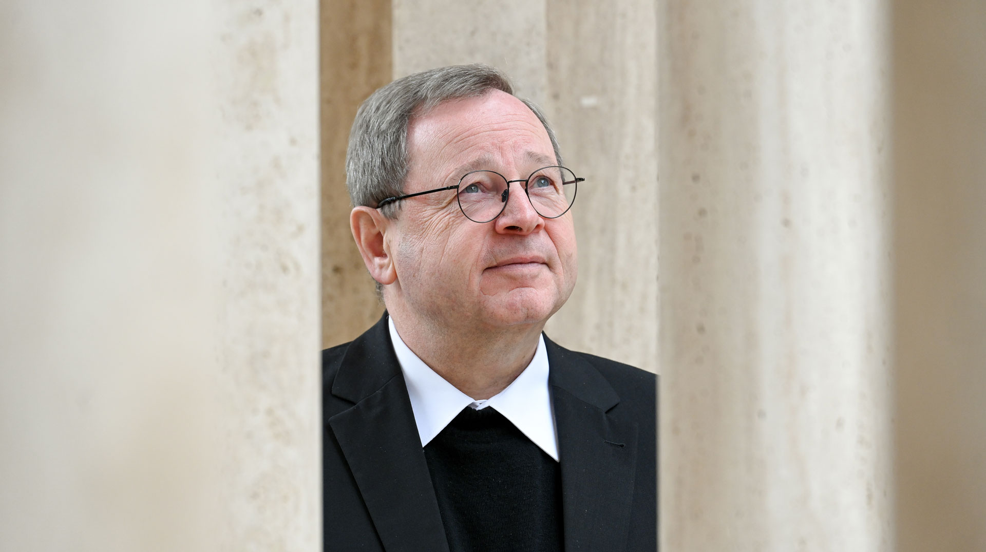 Georg Bätzing, Bischof von Limburg und Vorsitzender der Deutschen Bischofskonferenz (DBK), am 21. Dezember 2022 in Limburg.