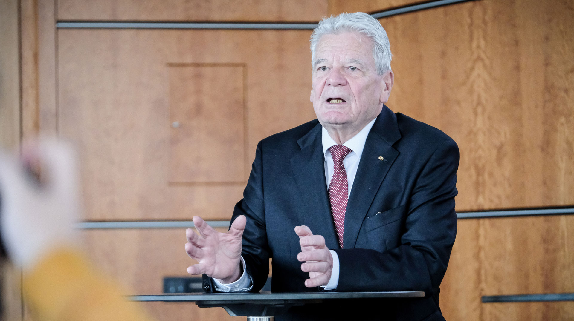 Joachim Gauck, ehemaliger deutscher Bundespräsident