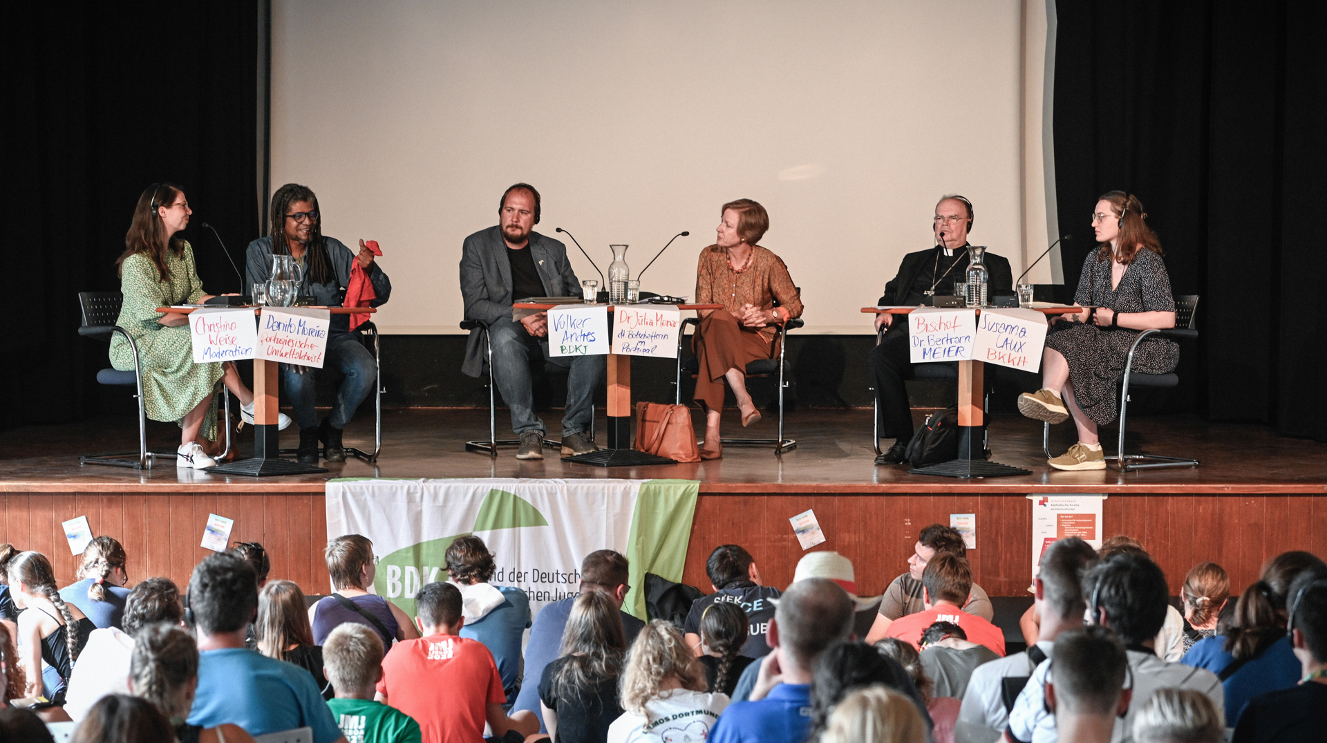 Jugendhearing auf dem Weltjugendtag 2023