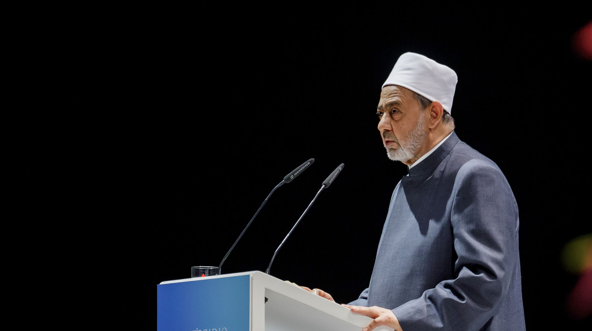 Ahmad al-Tayyeb, Großscheich der Al-Azhar-Moschee und Großimam der Al-Azhar-Universität (Ägypten)