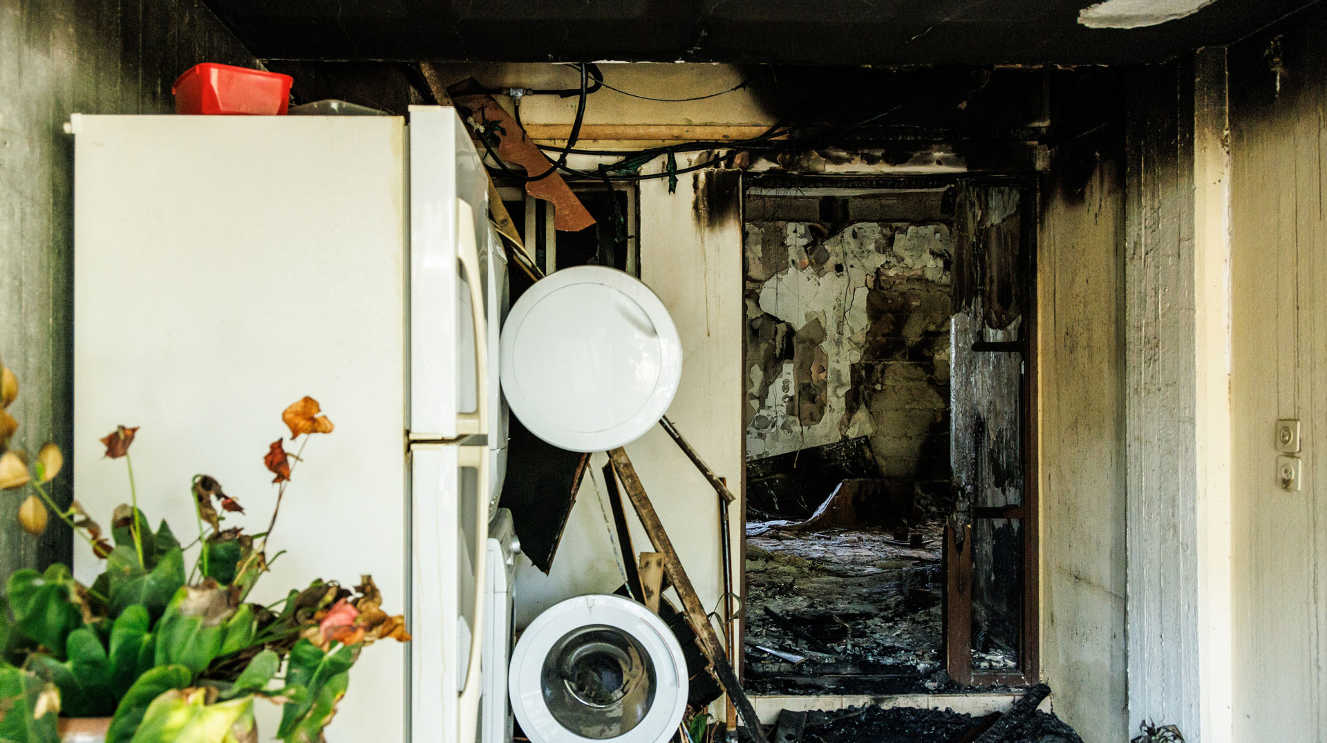 Zerstörte und verwüstete Wohnung am 1. November 2023 im Kibbutz Kissufim (Israel) nahe des Gazastreifens nach einem Angriff der Terrororganisation Hamas.