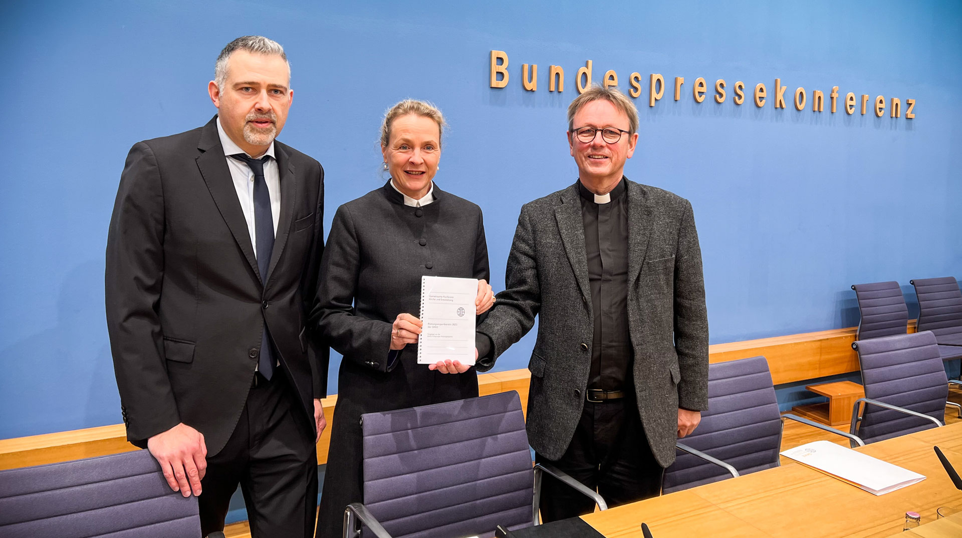 Vorstellung des Rüstungsexportberichts 2023 der Gemeinsamen Konferenz Kirche und Entwicklung (GKKE)