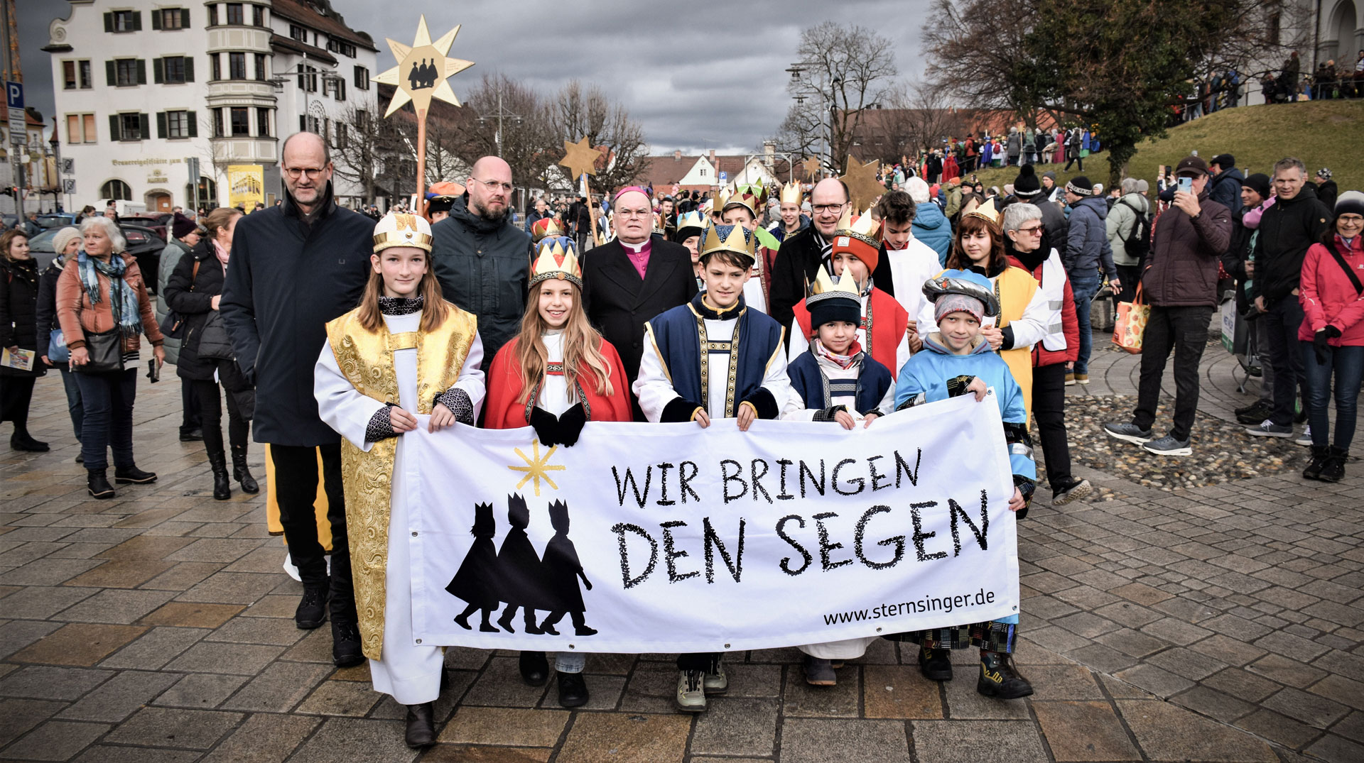Eröffnung der bundesweiten Sternsinger-Aktion 2024